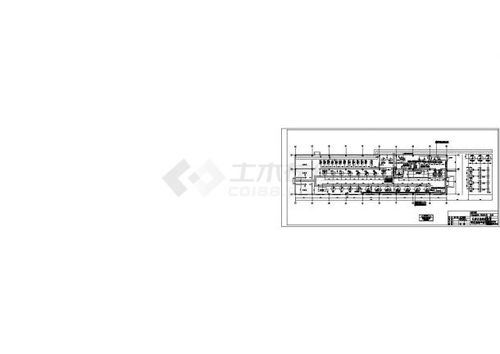 某工廠鍋爐補給水處理站平面設計系統圖紙解析